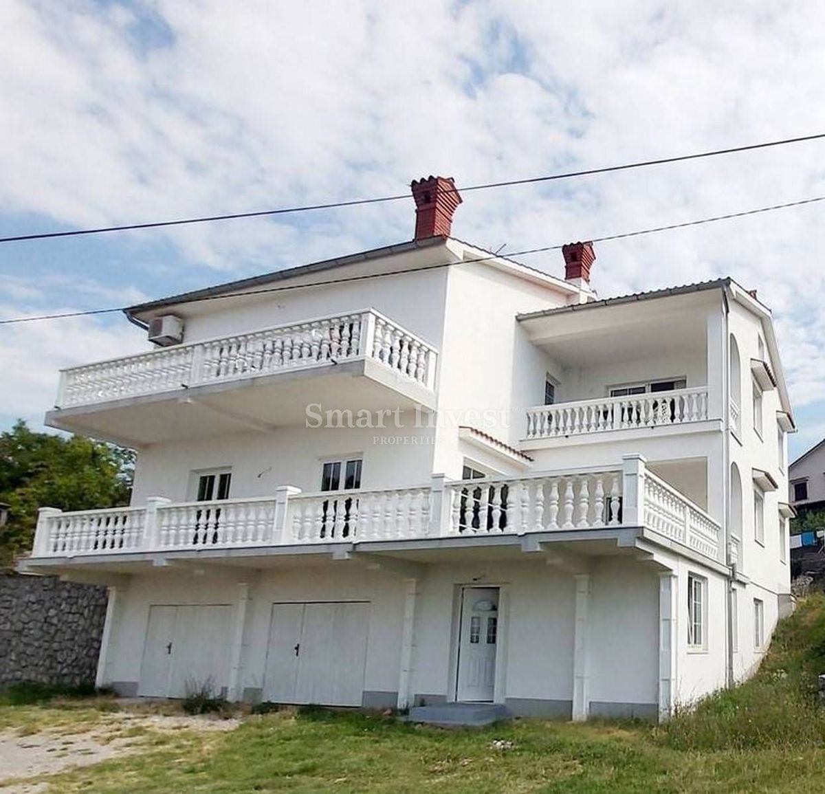 ABBAZIA - POBRI, Casa spaziosa con vista sul mare, in vendita