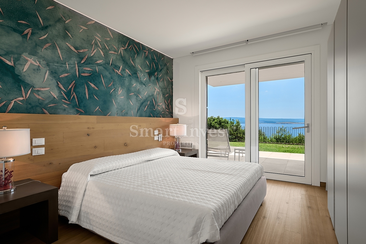 CRIKVENICA - DRAMALJ, villa moderna con vista mare