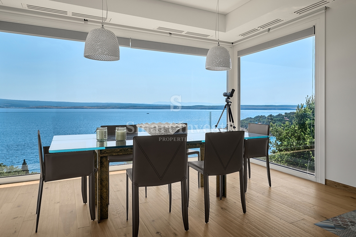 CRIKVENICA - DRAMALJ, villa moderna con vista mare