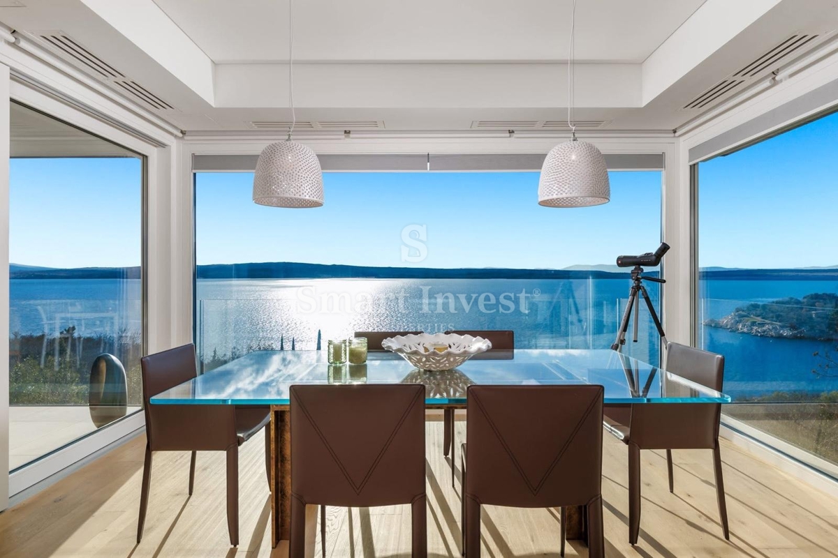 CRIKVENICA - DRAMALJ, villa moderna con vista mare