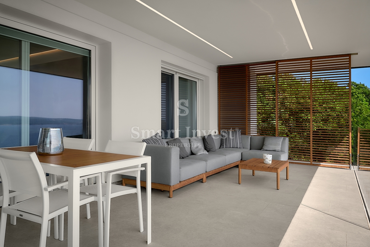 CRIKVENICA - DRAMALJ, villa moderna con vista mare