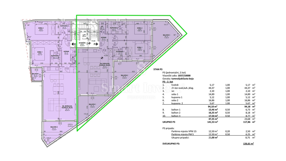 ABBAZIA, lussuoso appartamento con 2 camere da letto in un nuovo edificio con piscina