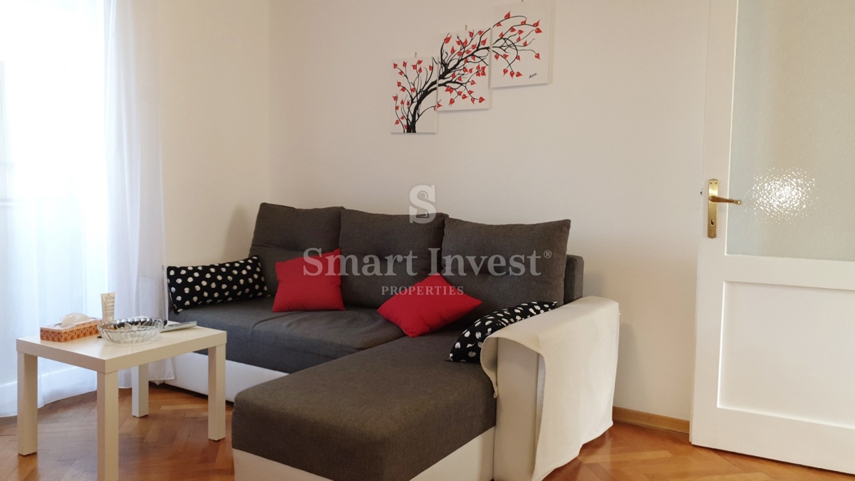 LOVRAN, appartamento trilocale con vista mare e garage, vicino al mare