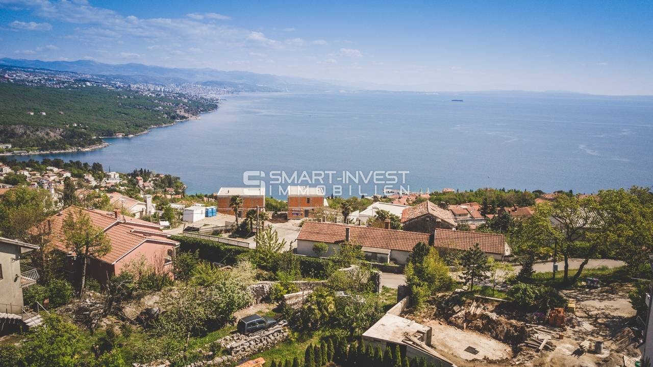 ABBAZIA - POBRI, Villa di lusso con piscina e vista mare, in vendita