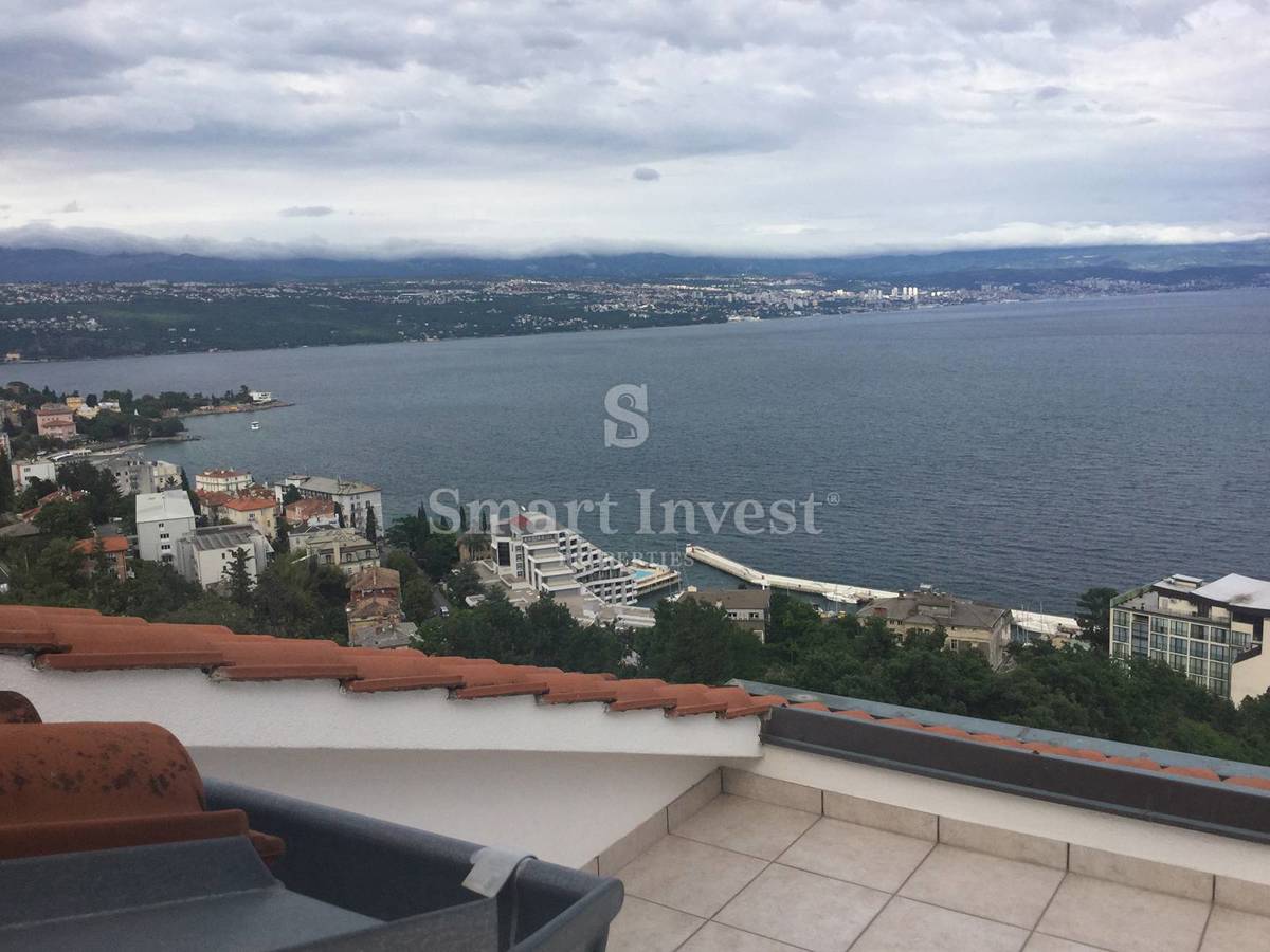 OPATIJA, Beautiful 4-bedrooms apartment with panoramic sea view