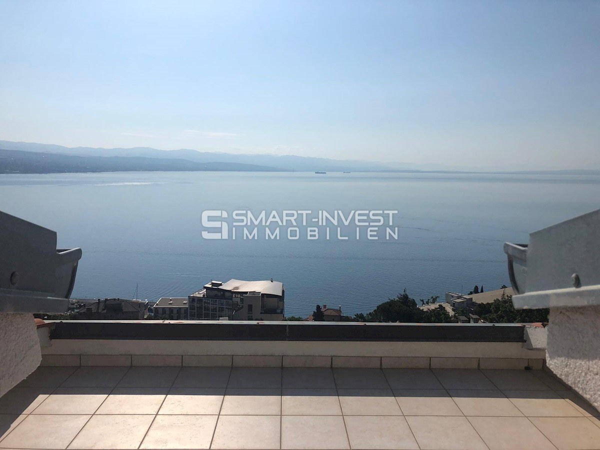 OPATIJA, Beautiful 4-bedrooms apartment with panoramic sea view