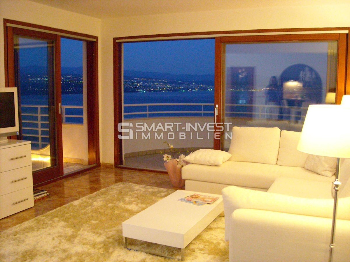 OPATIJA, Beautiful 4-bedrooms apartment with panoramic sea view