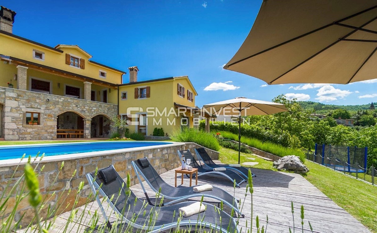 CENTRAL ISTRIA - PAZIN, Beautiful 4-bedrooms villa with pool