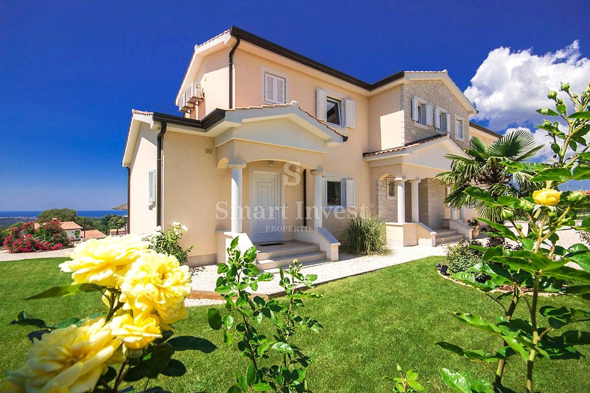 POREČ vicinity, LUXURY VILLA WITH POOL AND SEA VIEW