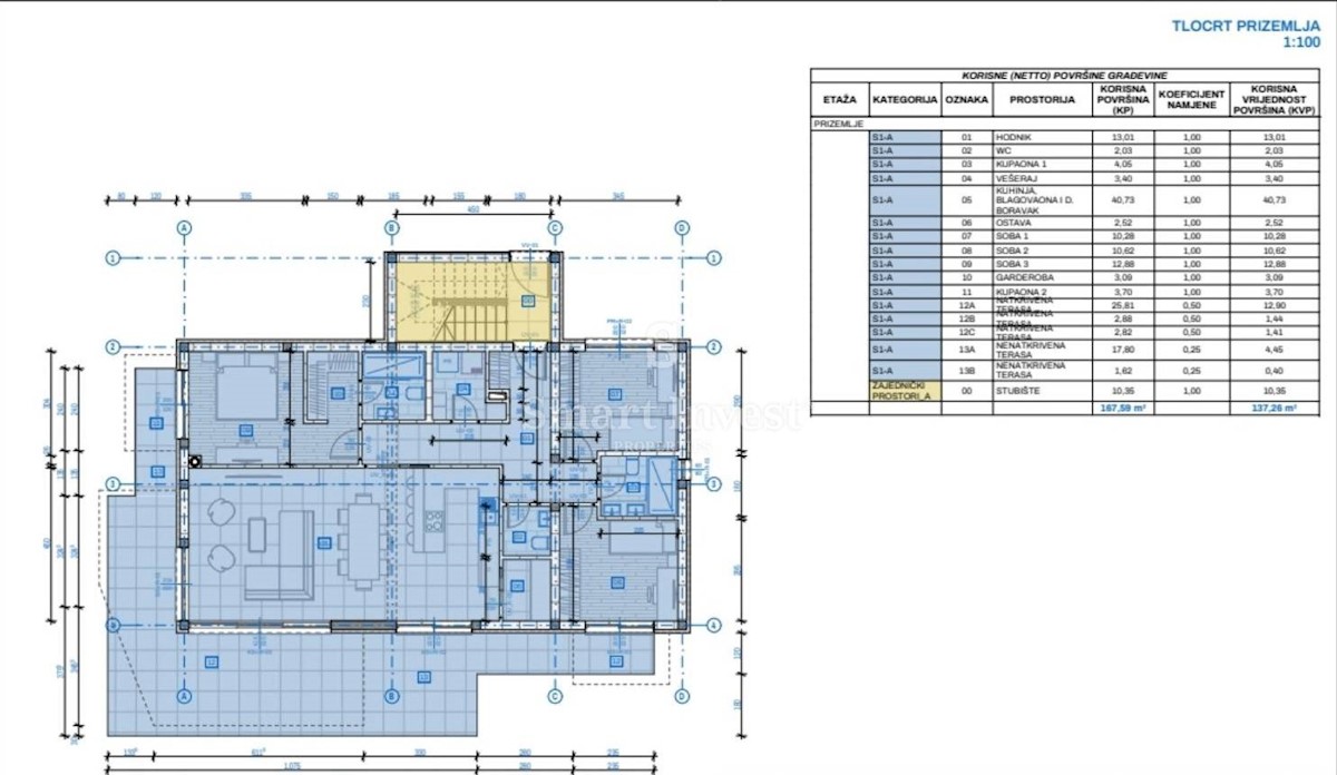 Appartamento Rubeši, Kastav, 106,31m2