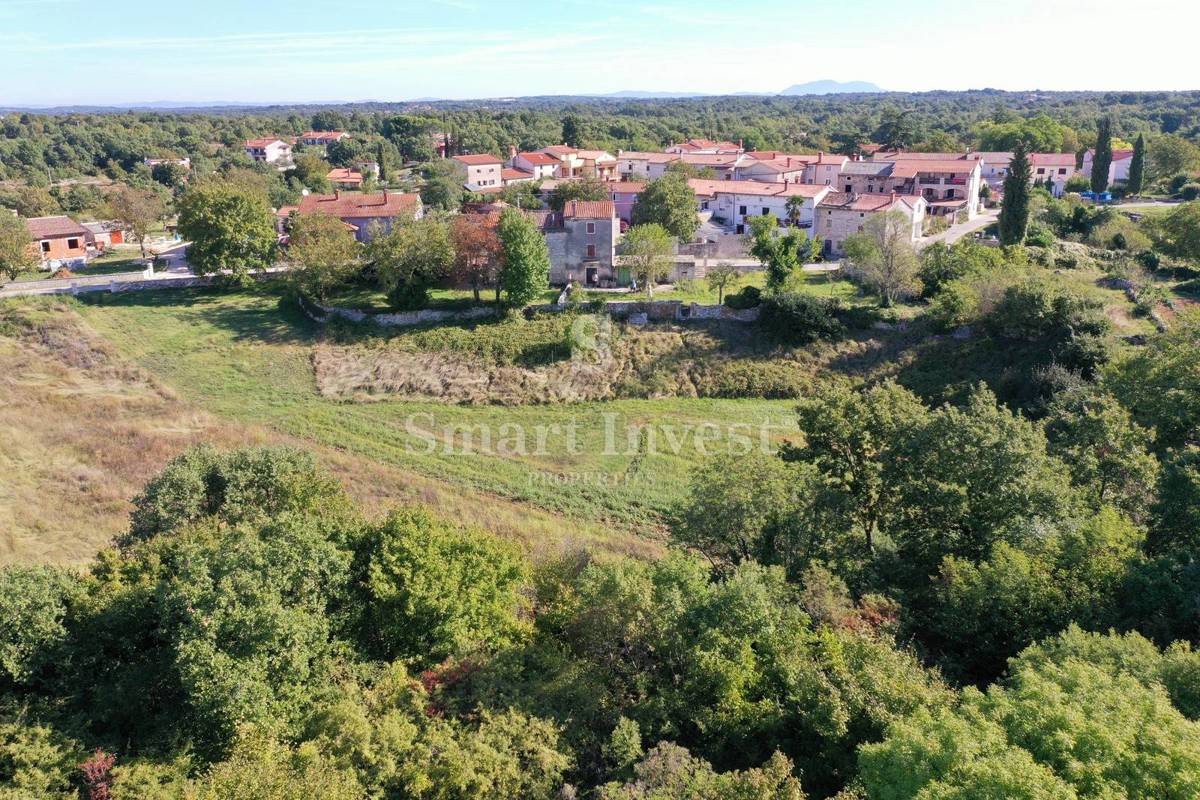 ISTRIA - KANFANAR, vecchia casa su un terreno di 6166 m2