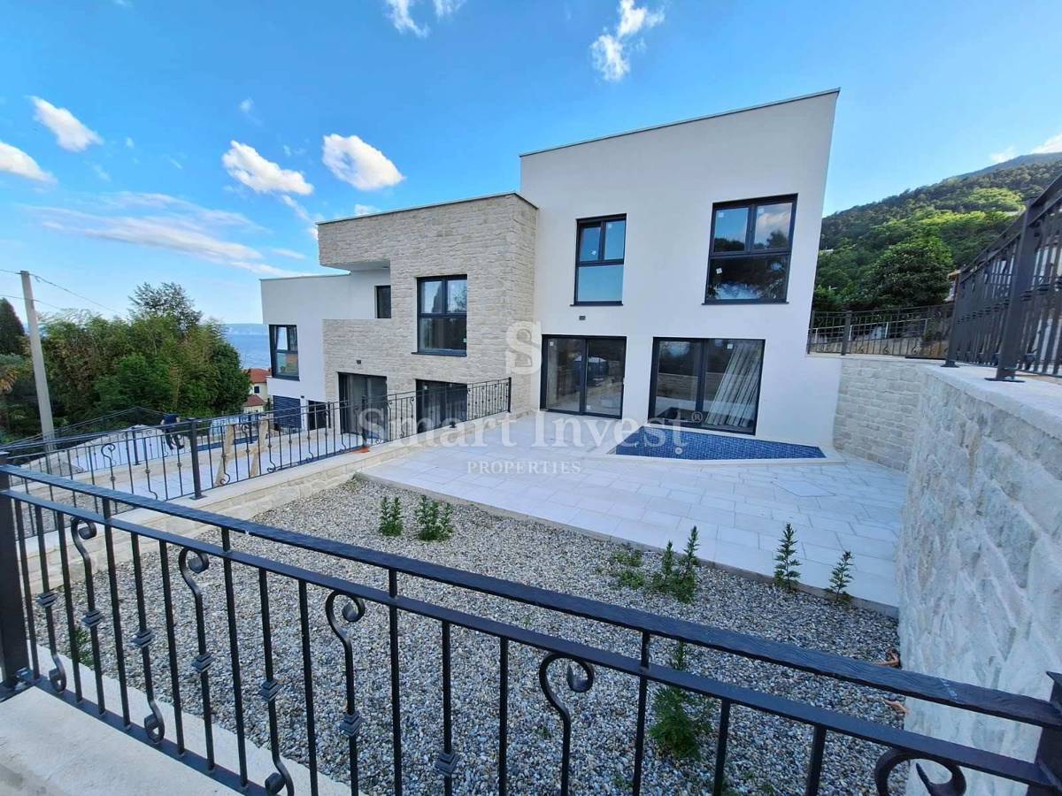 LAURANA, lussuoso appartamento trilocale con piscina vicino al mare