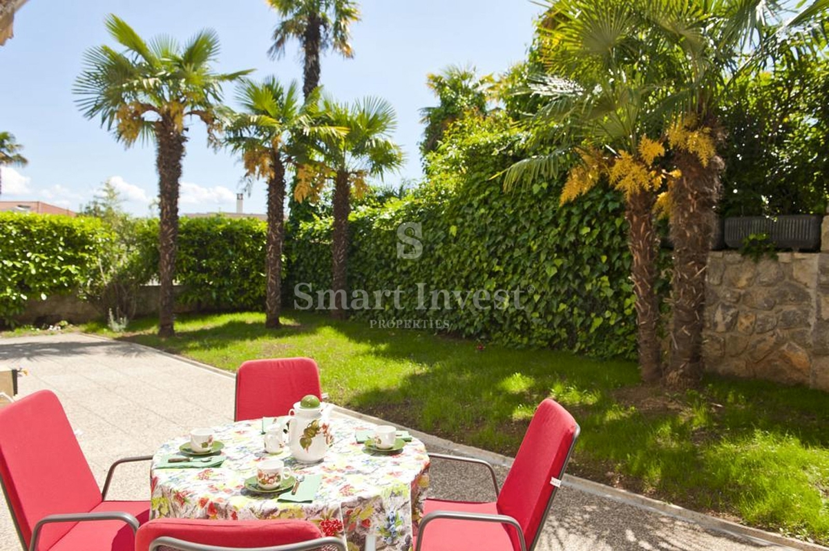 ABBAZIA - CENTRO, appartamento trilocale con giardino, ESCLUSIVAMENTE NELLA NOSTRA AGENZIA