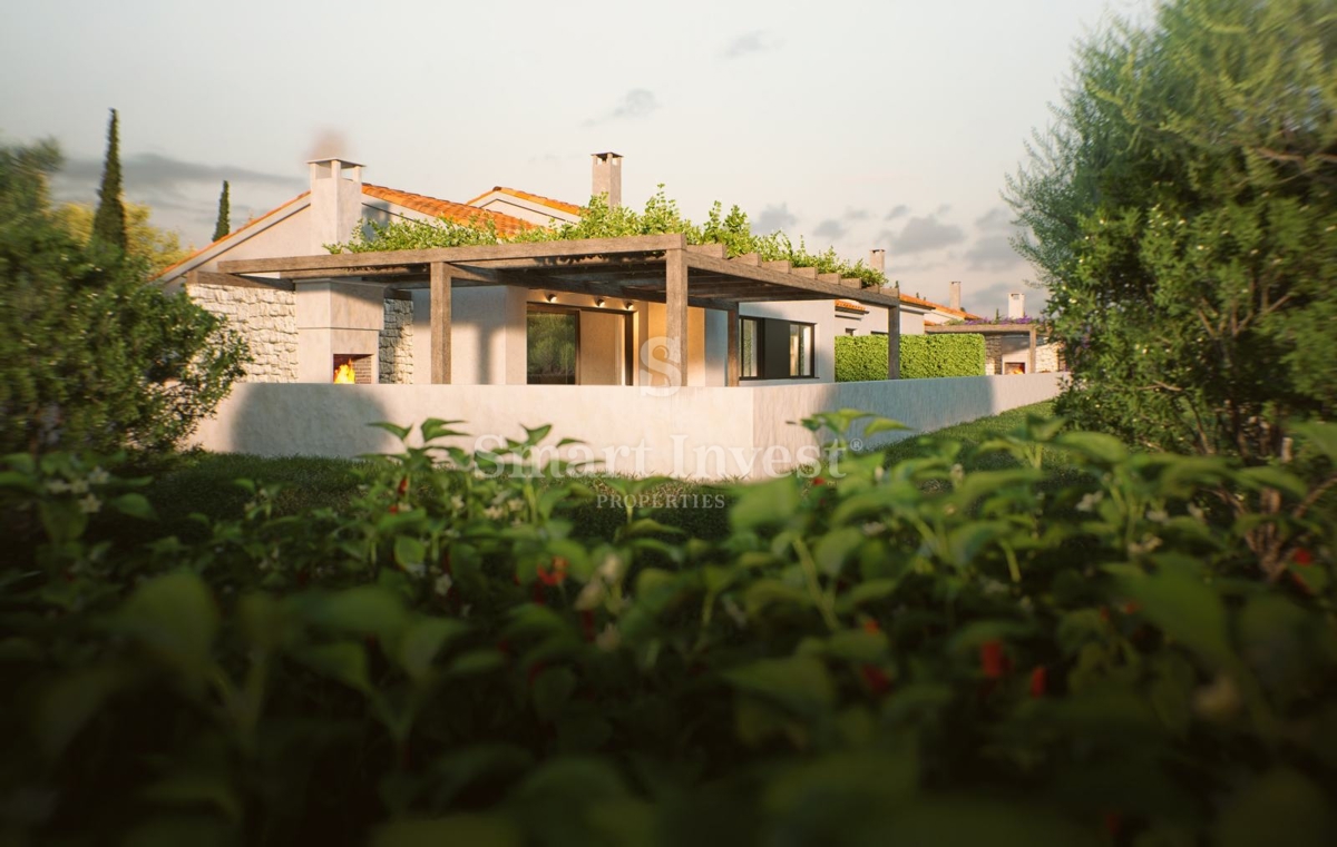 PARENZO - KAŠTELIR, moderna casa a schiera, in costruzione