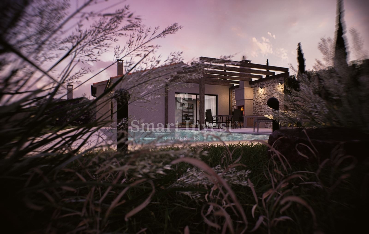 PARENZO - KAŠTELIR, moderna casa a schiera, in costruzione