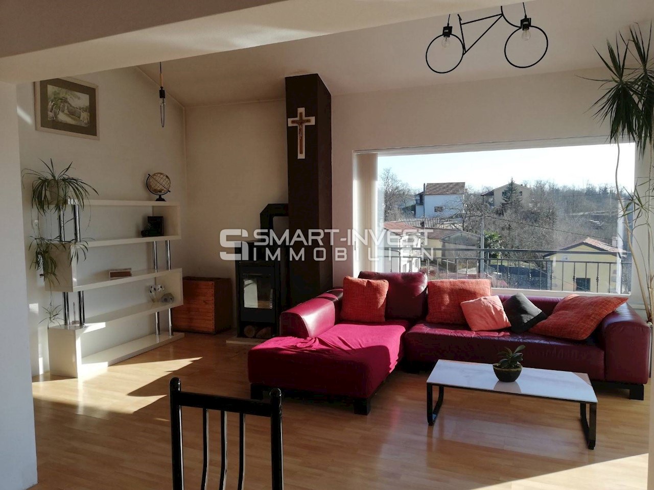 MATULJI - BREŠCA, 3-bedrooms apartment with 2 parking spaces