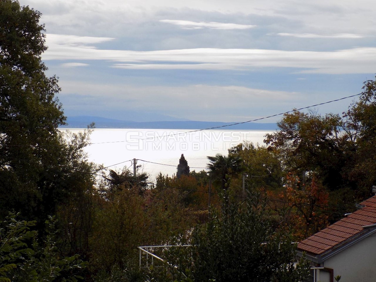 OPATIJA - IKA, Building land plot of 2.000 m2 with a sea view