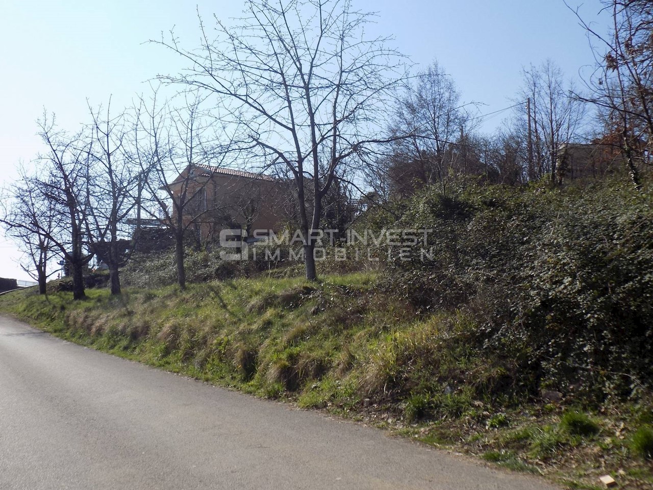 LOVRAN, Terreno edificabile di 1.268 m2 con vista mare, in vendita