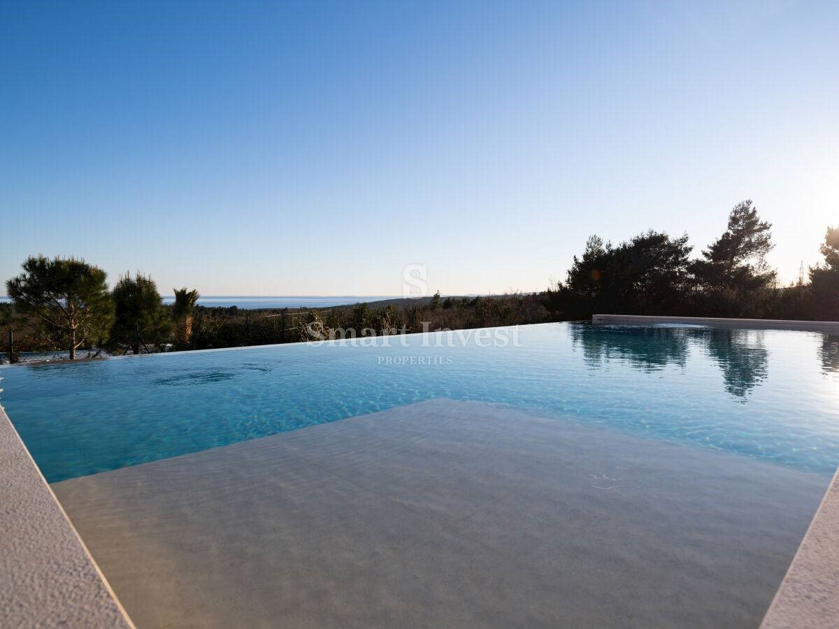 ISTRIA - RABAC, NEW MODERN VILLA WITH A SEA VIEW