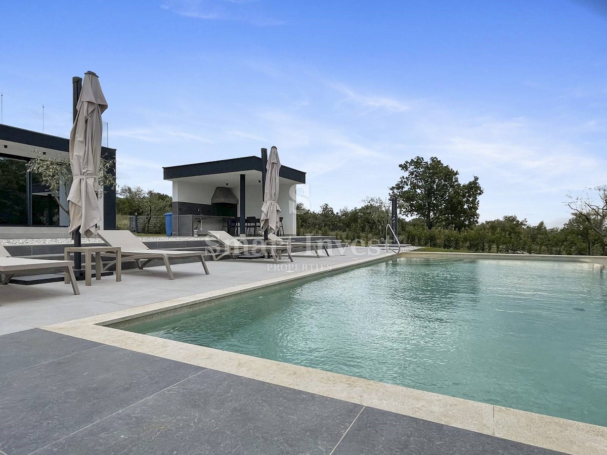 ISTRIA - POREČ, Villa moderna con vista mare e piscina riscaldata