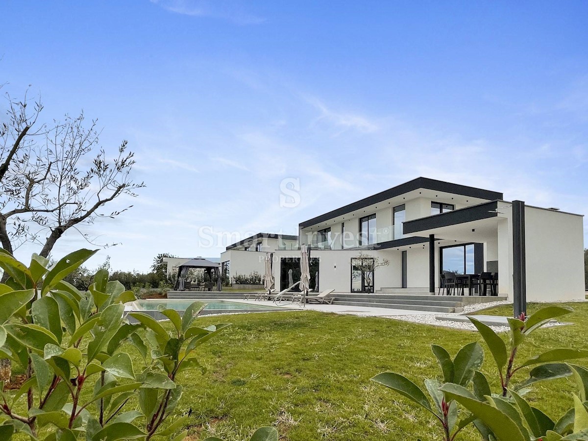 ISTRIA - POREČ, Villa moderna con vista mare e piscina riscaldata