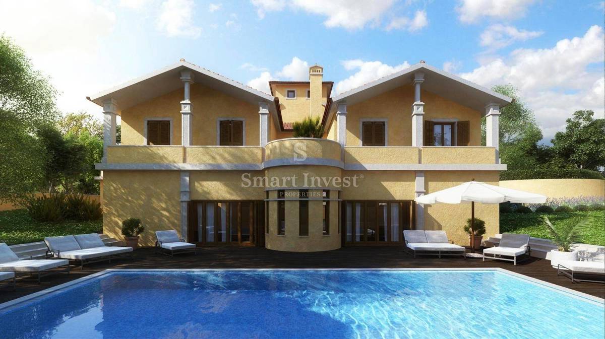 ISTRIA - LUPOGLAV, Villa al grezzo con piscina, in vendita