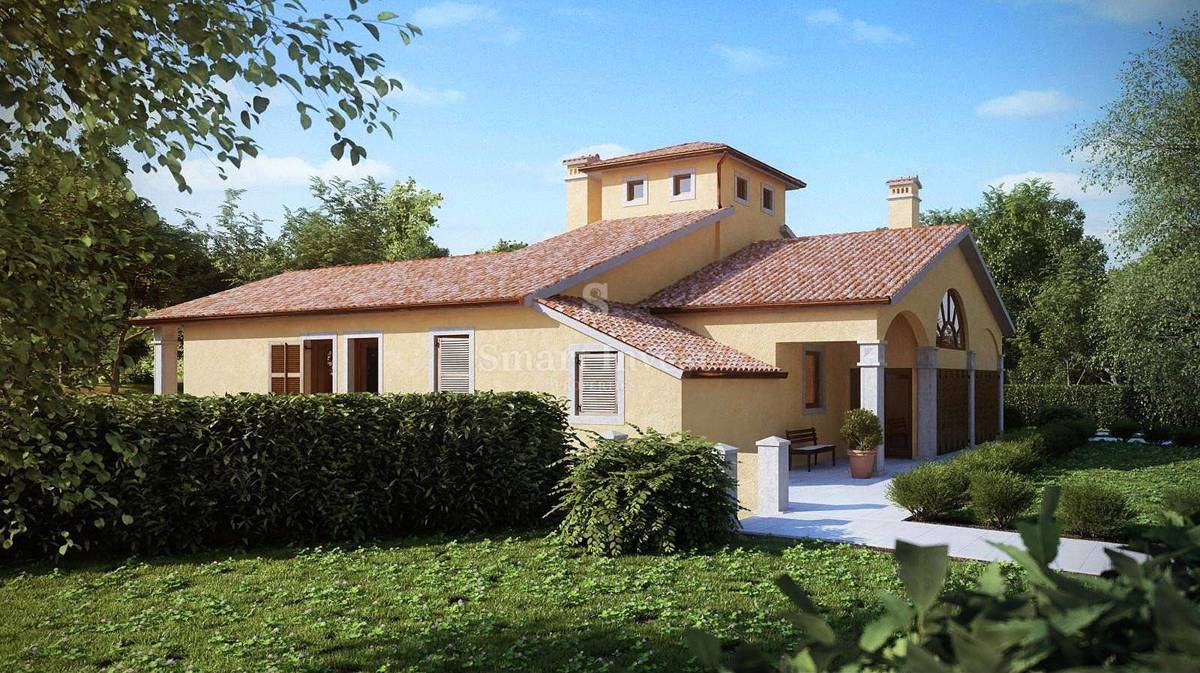 ISTRIA - LUPOGLAV, Villa al grezzo con piscina, in vendita