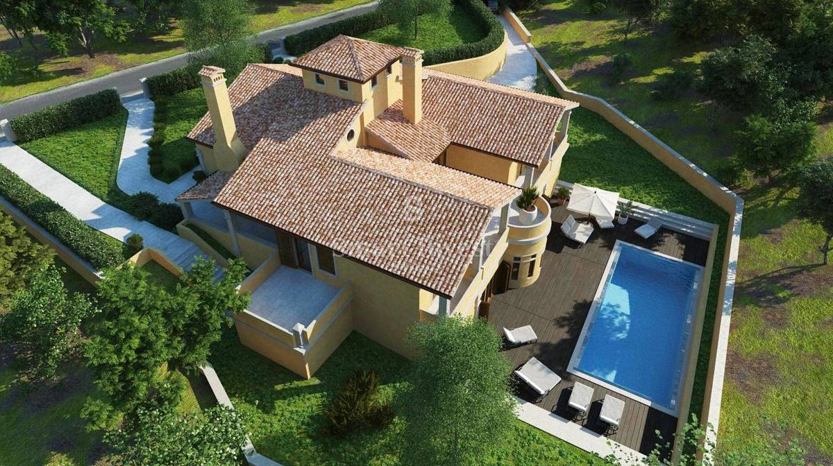 ISTRIA - LUPOGLAV, Villa al grezzo con piscina, in vendita