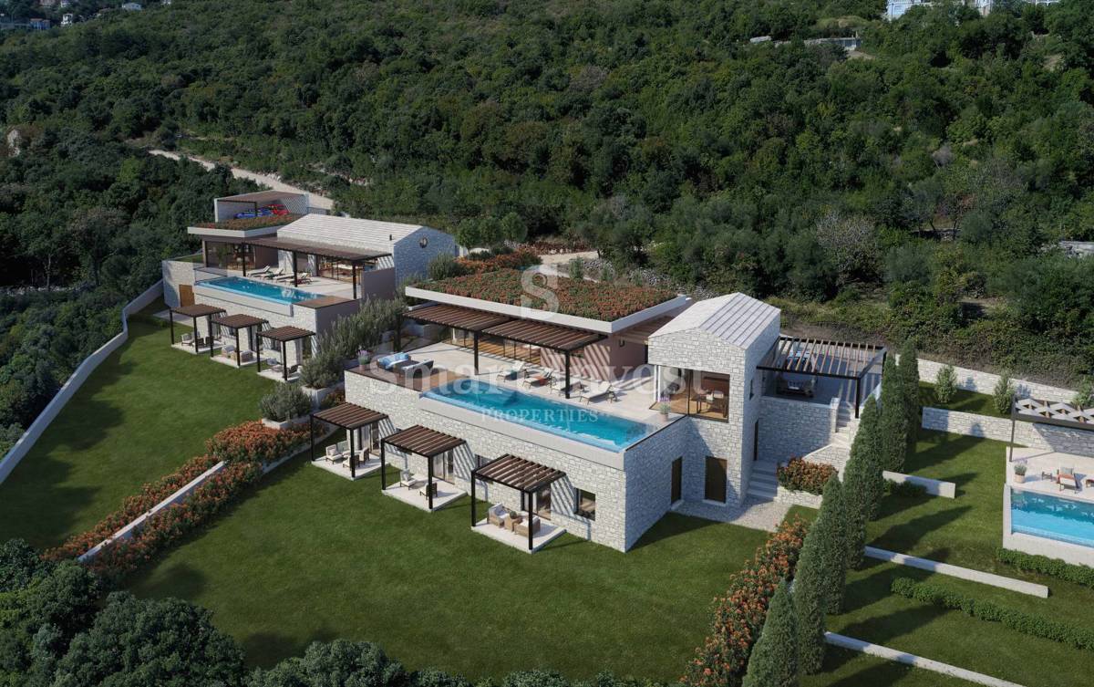 ISTRIA, Villa esclusiva con piscina e splendida vista mare, in vendita
