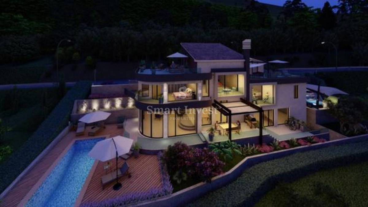 MOŠČENIČKA DRAGA, Terreno di 903 m2 con permesso di costruzione per villa, in vendita