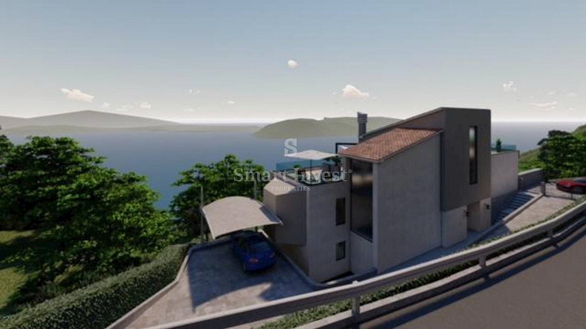 MOŠČENIČKA DRAGA, Terreno di 903 m2 con permesso di costruzione per villa, in vendita