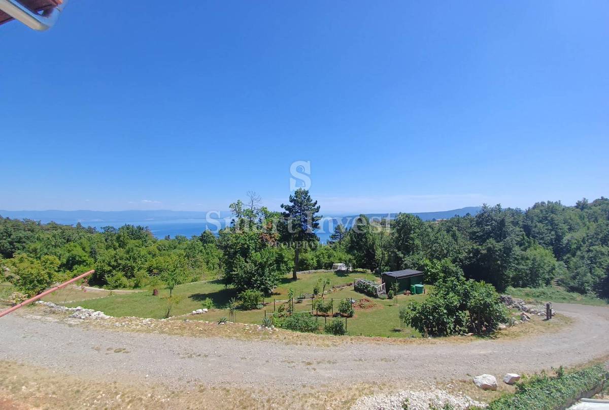  RIVIERA DI ABBAZIA - MOŠĆENICE, Casa con vista mare in vendita