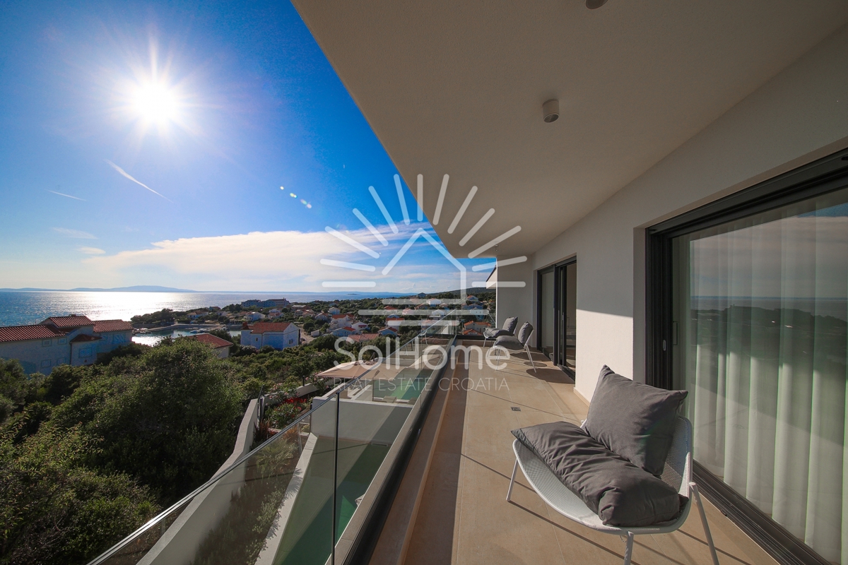 VIDEO! Case con piscina e vista sul mare – Vicino a Novalja, Croazia
