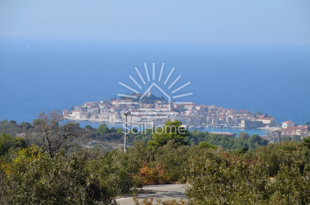 Casa con vista magica sul mare a Primošten, Croazia