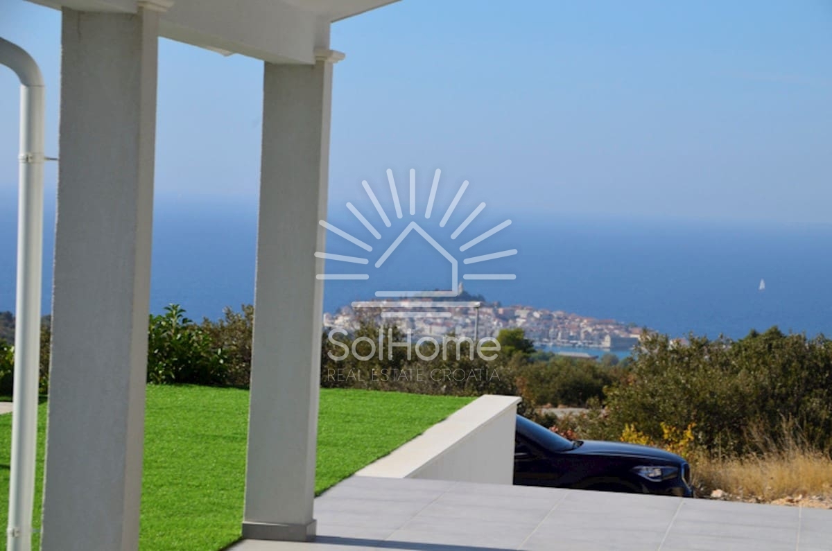 Casa con vista magica sul mare a Primošten, Croazia