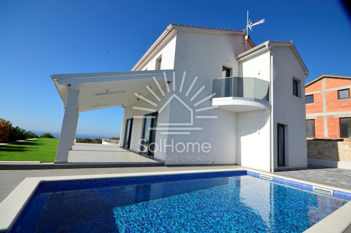 Casa con vista magica sul mare a Primošten, Croazia