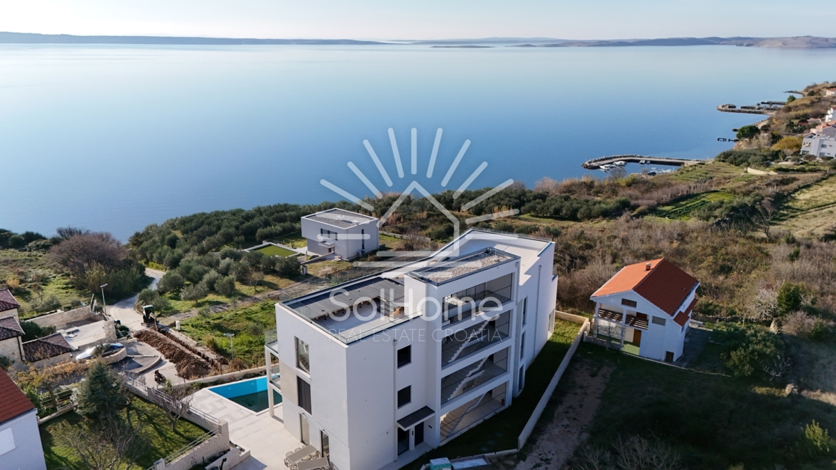 Lussuoso appartamento vicino al mare nella regione di Zara | Croazia