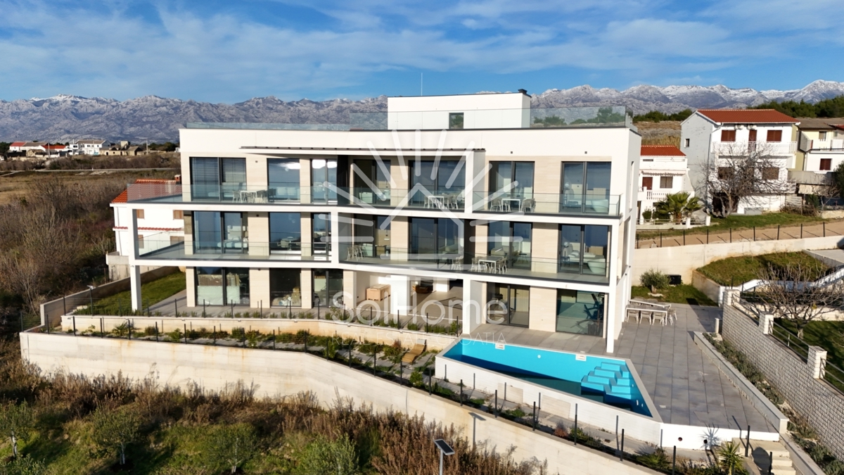 Lussuoso appartamento vicino al mare nella regione di Zara | Croazia