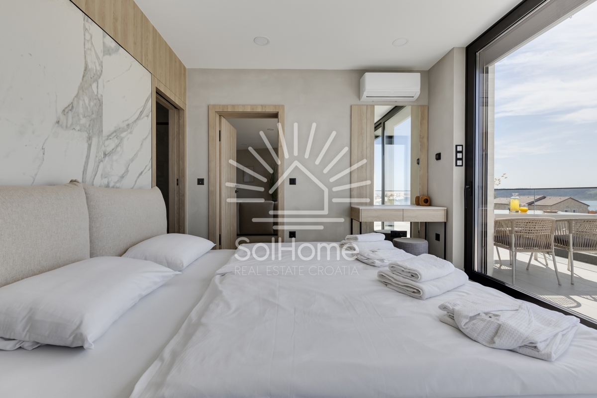 Lussuoso appartamento vicino al mare nella regione di Zara | Croazia