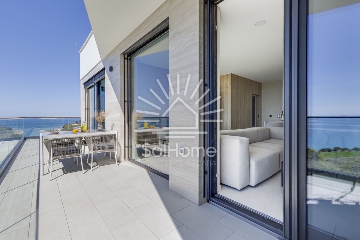 Lussuoso appartamento vicino al mare nella regione di Zara | Croazia