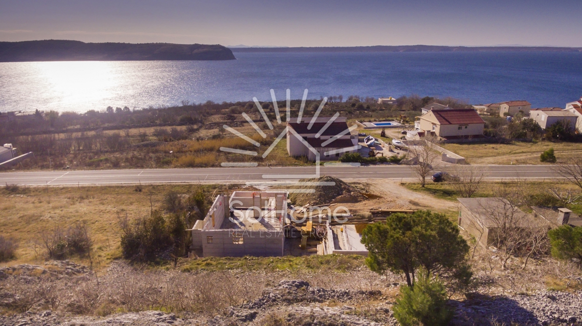 Villa sul mare a Ražanac con vista sul mare