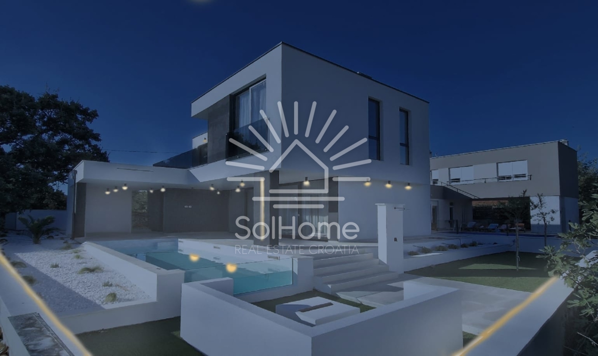 Villa di lusso con piscina e vista - Kožino, Zara.