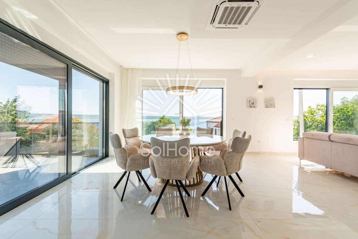 Moderna casa con piscina - Solo 70 metri dal mare, vicino a Zara, Croazia.