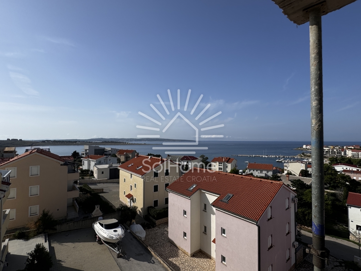 Appartamenti a 180 metri dal mare a Pag vicino a Zara/Croazia.