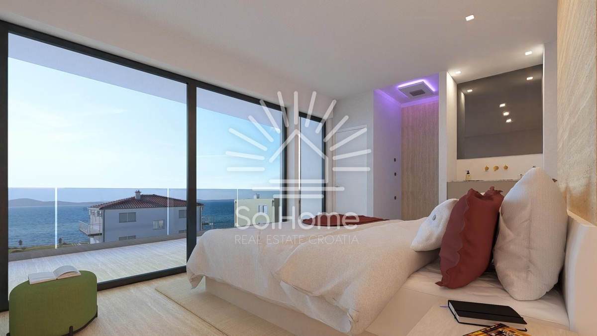 Penthouse di lusso sul mare a Diklo/Zara