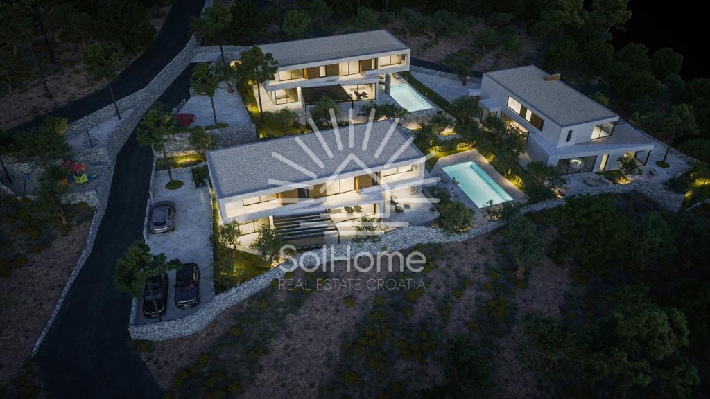 Lussuosa villa con piscina, zona spa e vista panoramica sul mare - Vodice