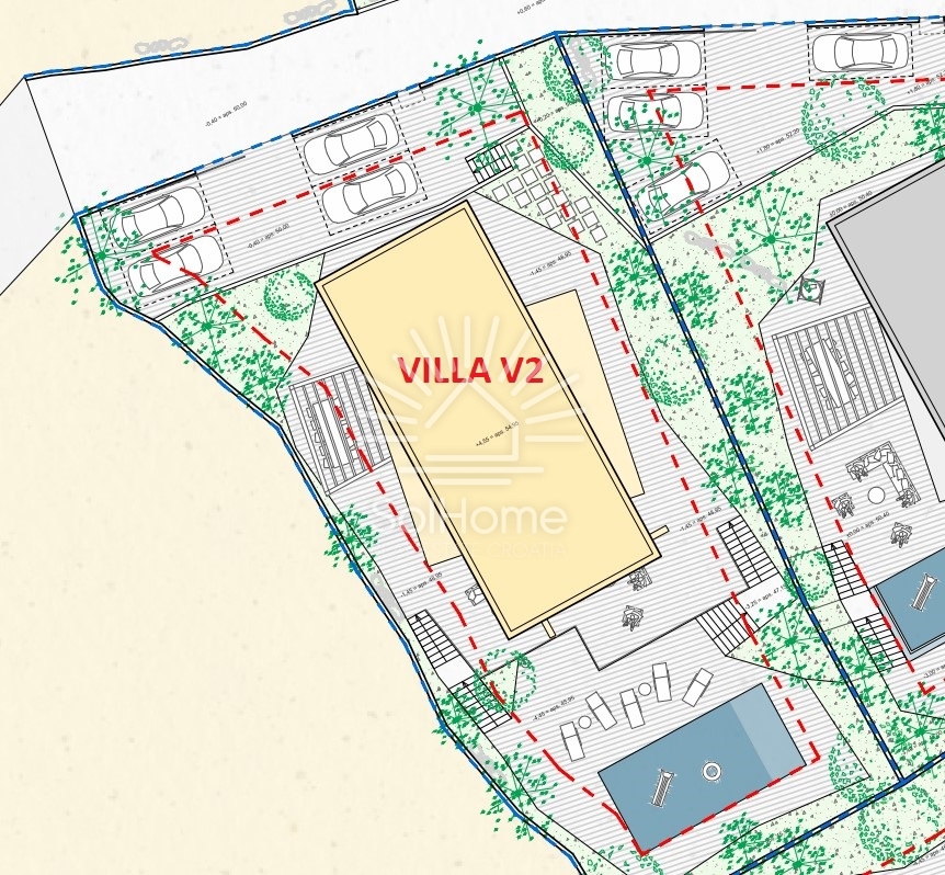 Lussuosa villa con piscina, zona spa e vista panoramica sul mare - Vodice