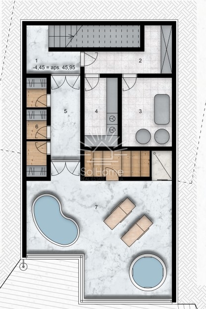 Lussuosa villa con piscina, zona spa e vista panoramica sul mare - Vodice