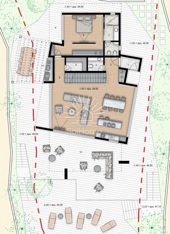 Lussuosa villa con piscina, zona spa e vista panoramica sul mare - Vodice