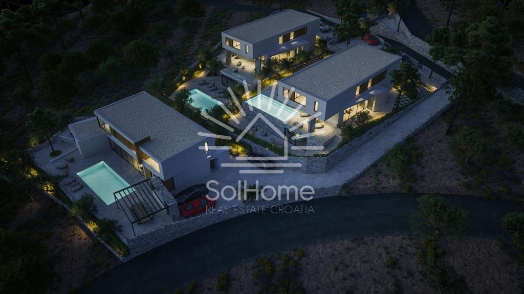 Lussuosa villa con piscina, zona spa e vista panoramica sul mare - Vodice